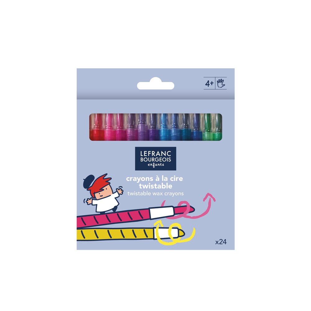 Art Studio Twisty Crayons 24 Pack